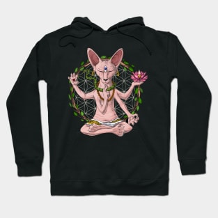 Sphynx Cat Yoga Hoodie